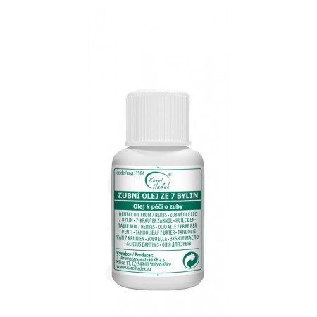ZOBU EĻĻA - 7 eļļu zobu kopšanas eļļa 20ml
